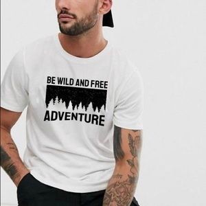 Vintage Print Mens T-shirt